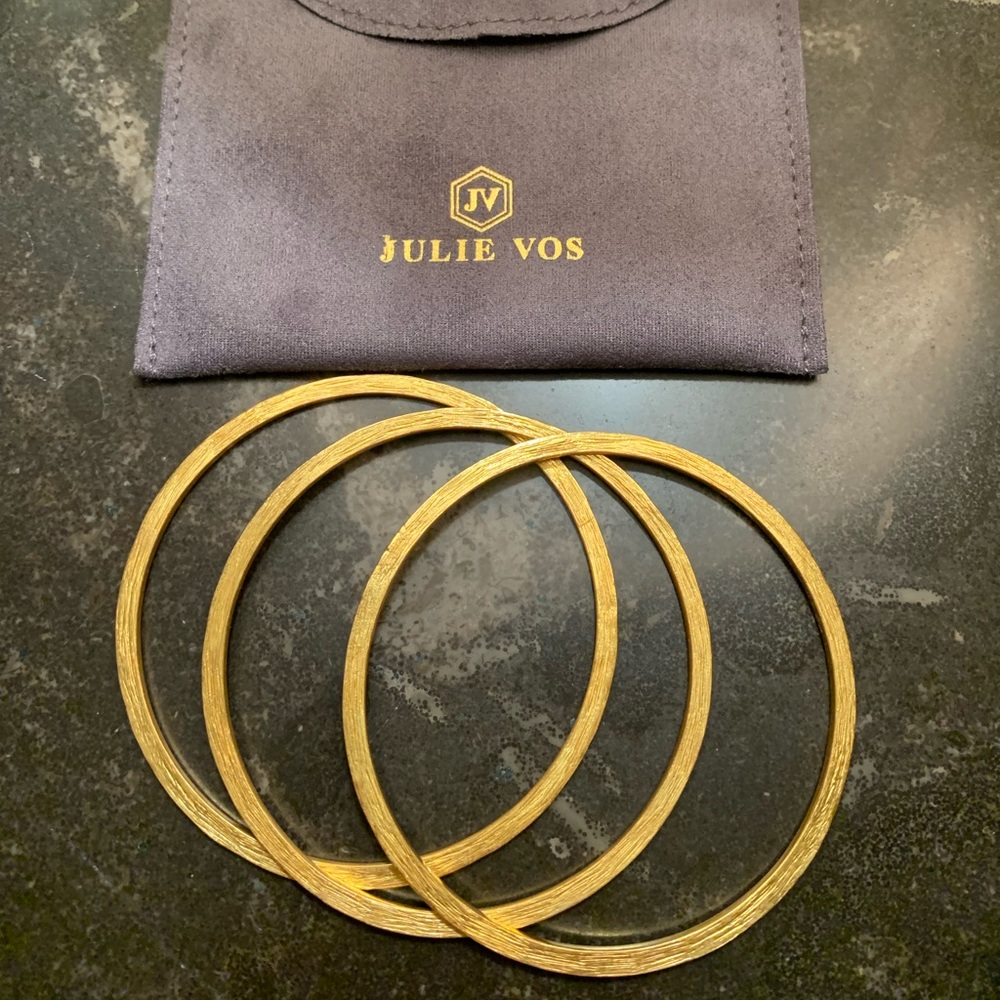 COPY - JULIE VOS Aspen Trio Bangle Set - Picture 4 of 5